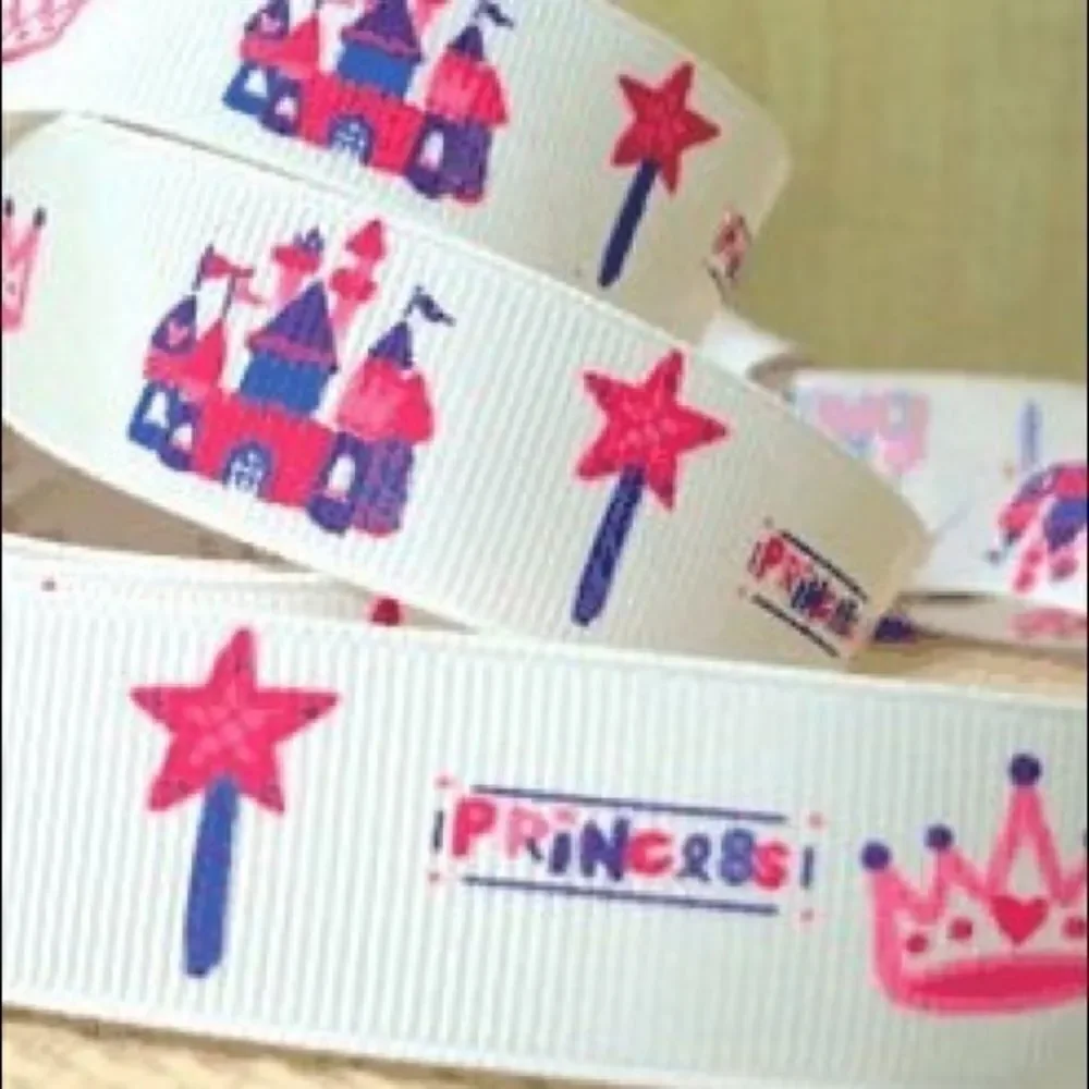 5/$24 grosgrain Ribbon 7/8” NEW 5 yards princess
